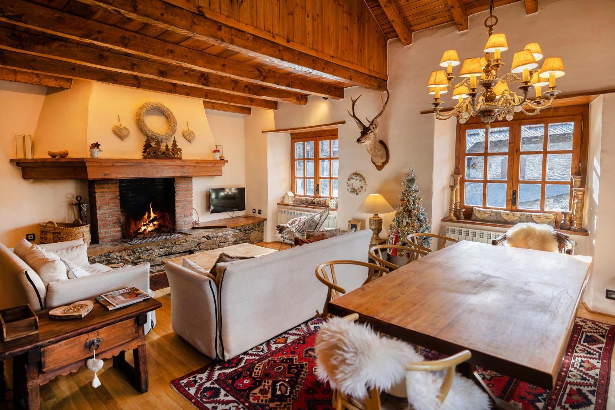Pleta Ordino 51, Duplex Rustico Con Chimenea, Ordino, Zona Vallnord エクステリア 写真